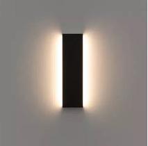 Arandela De Parede Estilo Reflex 42cm Led Branco-quente 3000k