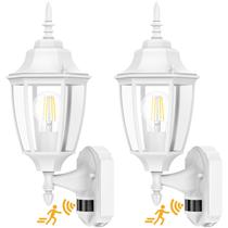 Arandela de parede externa com sensor de movimento Lamomo à prova d'água, pacote com 2 Arandela de parede externa com sensor de movimento Lamomo à prova d'água, pacote com 2