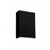 Arandela De Parede Externa Led Duo 2 Fachos 4w 3000k Preto