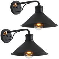 Arandela de parede externa PTRWOROA Dusk to Dawn Sensor 110V