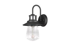 Arandela de parede GLOBE Mariner de 1 luz em preto fosco LED Arandela de parede GLOBE Mariner de 1 luz em preto fosco LED