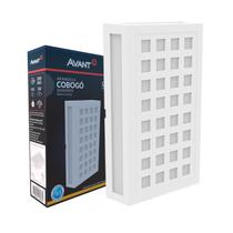 Arandela De Parede Led Avant Cobogó Quadros Branco 3000k 12w