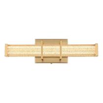 Arandela de parede LED Living District Ivaan 16" em ouro acetinado Arandela de parede LED Living District Ivaan 16" em ouro acetinado