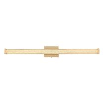 Arandela de parede LED Living District Jaxx 91 cm em ouro acetinado