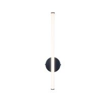 Arandela De Parede Linha Reta Traço 50cm Led 3000k - Preta Arandela De Parede Linha Reta Traço 50cm Led 3000k - Preta