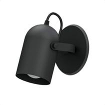 Arandela De Parede Moderna Taschibra Bell Mini E27 Bivolt Preto Arandela De Parede Moderna Taschibra Bell Mini E27 Bivolt Preto