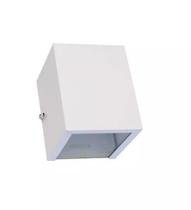 Arandela De Parede Muro 2 Fachos Externa Interna 103 Branco