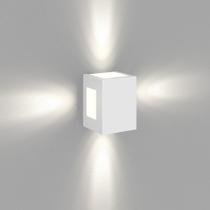 Arandela de Parede Plus 1104 Branco com Focos - RPM Móveis Arandela de Parede Plus 1104 Branco com Focos - RPM Móveis