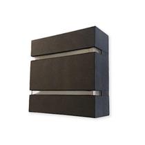 Arandela de Parede Slim Bivolt Dois Fachos Luz LED Externa e Interna Moderna
