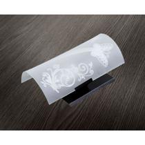 Arandela de parede Suegil Calha Borboleta Base Preta