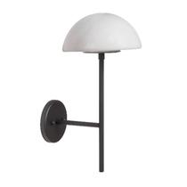 Arandela de Parede Tocheiro Cogumelo 50cm em Metal cor Preto 1Lâmpada Madelustre 3232PT Arandela de Parede Tocheiro Cogumelo 50cm em Metal cor Preto 1Lâmpada Madelustre 3232PT