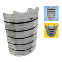 Arandela De Vidro Listrado Preto 1 Luz E27 Arandela De Vidro Listrado Preto 1 Luz E27