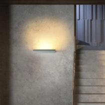 Arandela Decora Varre Teto 20cm Branca All Lux