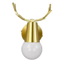 Arandela Deer Head Dourado Led 8W 3000K Bivolt LA0050 Delis