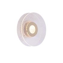 Arandela Disco Acrílico Dourado Led 7W 3000K 20cm Arandela Disco Acrílico Dourado Led 7W 3000K 20cm