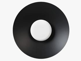Arandela Dot preto fosco led incluso 3.000k - Spotline