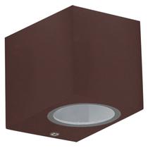 Arandela Dots Square (l)7,2cm (c)9,5cm (a)8cm 1xgu10 Mr16 Max 50w Ip65