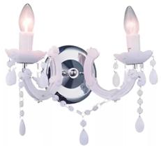 Arandela Dupla Treviso 2 Lamp. E14 - Bronzearte Llum