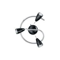 Arandela e Plafon Riccio EGLO Preto - 110/220V 50/60Hz - 3x GU10 50W Arandela e Plafon Riccio EGLO Preto - 110/220V 50/60Hz - 3x GU10 50W