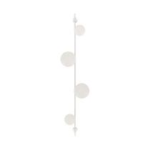 Arandela Eclipse, 4x, Soquete G9, Branco Fosco, Avant Arandela Eclipse, 4x, Soquete G9, Branco Fosco, Avant