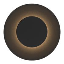 Arandela Eclipse 8W Preto 3000K - Opus - 53130 Arandela Eclipse 8W Preto 3000K - Opus - 53130