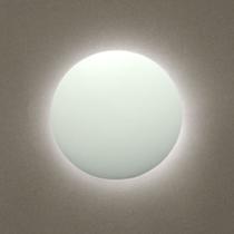 Arandela Eclipse LED 18w Branco Quente 25cm Branco Madelustre
