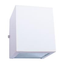 Arandela Efeito 2 Fachos 2 Focos em Alumínio Externa Branco + Led G9-IL10203