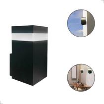 Arandela Externa Friso Facho Led 2700K Aluminio Ip65 9W 16Cm Arandela Externa Friso Facho Led 2700K Aluminio Ip65 9W 16Cm