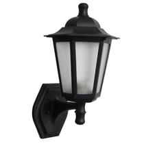 Arandela Externa Grega Preta Luminária de Parede Colonial E27 Bivolt Jardim Muro Dital Arandela Externa Grega Preta Luminária de Parede Colonial E27 Bivolt Jardim Muro Dital