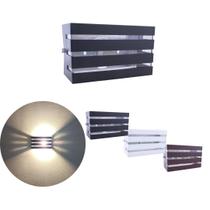Arandela Externa Slim 2 Focos 3 Frisos Parede Ar915 Arandela Externa Slim 2 Focos 3 Frisos Parede Ar915