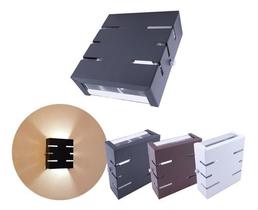 Arandela Externa Slim 2 Focos 6 Frisos Parede Muro Ar1116 Arandela Externa Slim 2 Focos 6 Frisos Parede Muro Ar1116