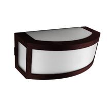 Arandela Finestra de Muro Parede 28x11x13cm 1xE27 Marrom Arandela Finestra de Muro Parede 28x11x13cm 1xE27 Marrom