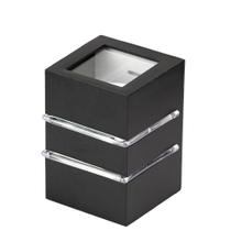 Arandela Flip 2 Aletas - Preto Fosco Blumenau Arandela Flip 2 Aletas - Preto Fosco Blumenau