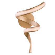 Arandela Fluire Dourado 40cm LED 12W 3000K Bivolt RE007 Bella Arandela Fluire Dourado 40cm LED 12W 3000K Bivolt RE007 Bella