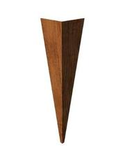 Arandela fox lustres ar61 facetado 90x25x13cm madeira e mdf 1xe27 Arandela fox lustres ar61 facetado 90x25x13cm madeira e mdf 1xe27