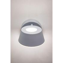 Arandela Funnel Off White (l)13cm (c)20cm (a)11cm 1xled Integrado 5w 3000klm Ip20 - Bella Iluminação Arandela Funnel Off White (l)13cm (c)20cm (a)11cm 1xled Integrado 5w 3000klm Ip20 - Bella Iluminação