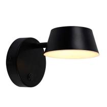 Arandela Funnel Preto Cabeceira Quarto FUN1AR01PT020