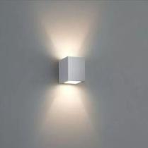 Arandela G9 Parede Externa 2 Facho Vidro BL8066 Branco Facho Duplo - Bella luce Arandela G9 Parede Externa 2 Facho Vidro BL8066 Branco Facho Duplo - Bella luce