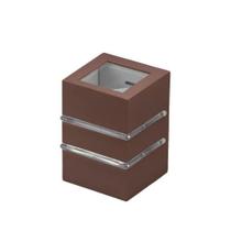 Arandela Germany Flip 2 Aletas 1lamp G9 Marrom 18182200-15