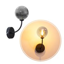 Arandela Grape Preto Fosco Globo Vidro + LED G9 BF ZR112 Starlux ST2628 Arandela Grape Preto Fosco Globo Vidro + LED G9 BF ZR112 Starlux ST2628