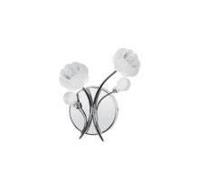 Arandela InCremona 2 Lamp. G4-Cromado Com Vidro Fosco luciin