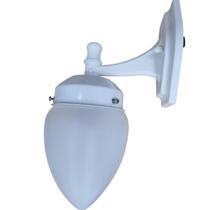 Arandela Injetada com Pera PVC Boca 10 Bronze Click Injet