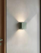 Arandela Interlight 8w Mini Quasar 2700k Bivolt Ip65 4001 Estrutura Verde Sálvia 127/220v Arandela Interlight 8w Mini Quasar 2700k Bivolt Ip65 4001 Estrutura Verde Sálvia 127/220v