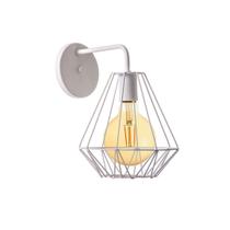 Arandela Interno Aramado Cristal 24cm Decorações