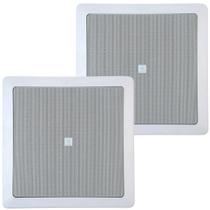 Arandela Jbl Acústica Para Embutir Teto Quadrada 6Co2R 6 25w Rms Cada Som Ambiente Casa Eventos Arandela Jbl Acústica Para Embutir Teto Quadrada 6Co2R 6 25w Rms Cada Som Ambiente Casa Eventos