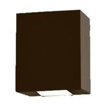 Arandela kasse quadrada multifoco marrom g9 cod. 5376.07 metaldomado