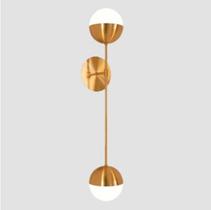 Arandela kopi dupla mista cod.1698 15x16,5x74 cm 2xg9 escovado - tks ilum Arandela kopi dupla mista cod.1698 15x16,5x74 cm 2xg9 escovado - tks ilum