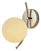 Arandela La Vitta 1xe27 Branco E Dourado - Hevvy