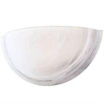 Arandela Laguna 30cm Murano 1x E27 Branca - 14844 - TASCHIBRA Arandela Laguna 30cm Murano 1x E27 Branca - 14844 - TASCHIBRA