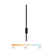 Arandela LED 12W Fit 60cm Sabre Parede Slim Preto Multicor Bivolt Arandela LED 12W Fit 60cm Sabre Parede Slim Preto Multicor Bivolt